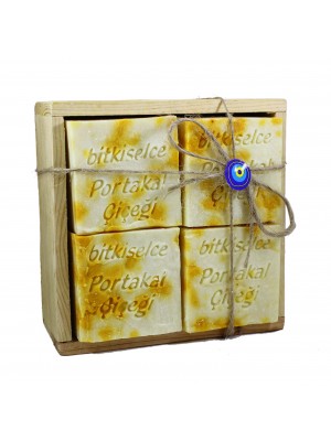 Bitkiselce Doğal Portakal Çiçeği Sabunu - Doğal ve El Yapımı 8 Adet (950 gr.)